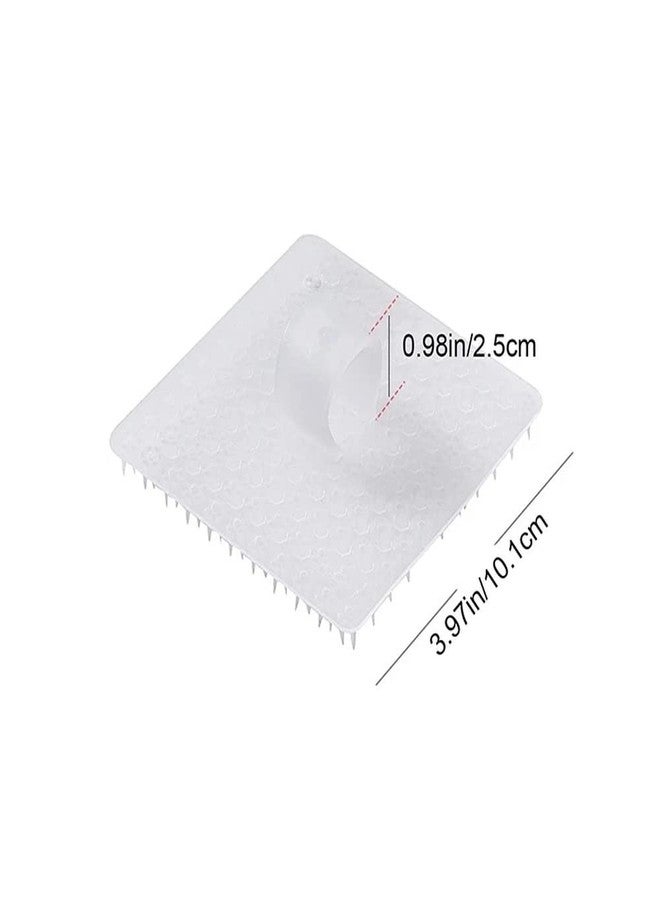 Divinext Silicone Fruit and Vegetable Cleaning Brush with Handle Flexible Kitchen Cleaning Tools,(10 * 10cm, White) - Image 3
